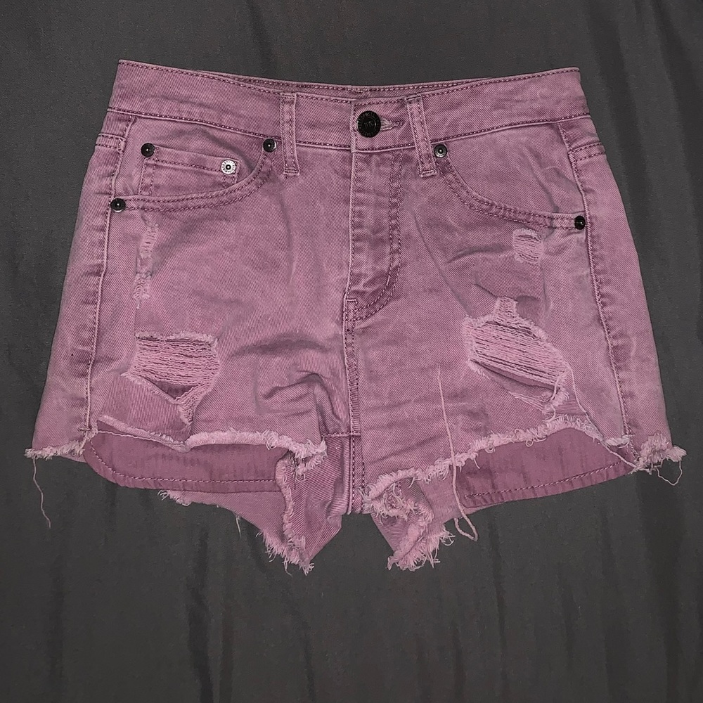 High waisted shorty - shorts